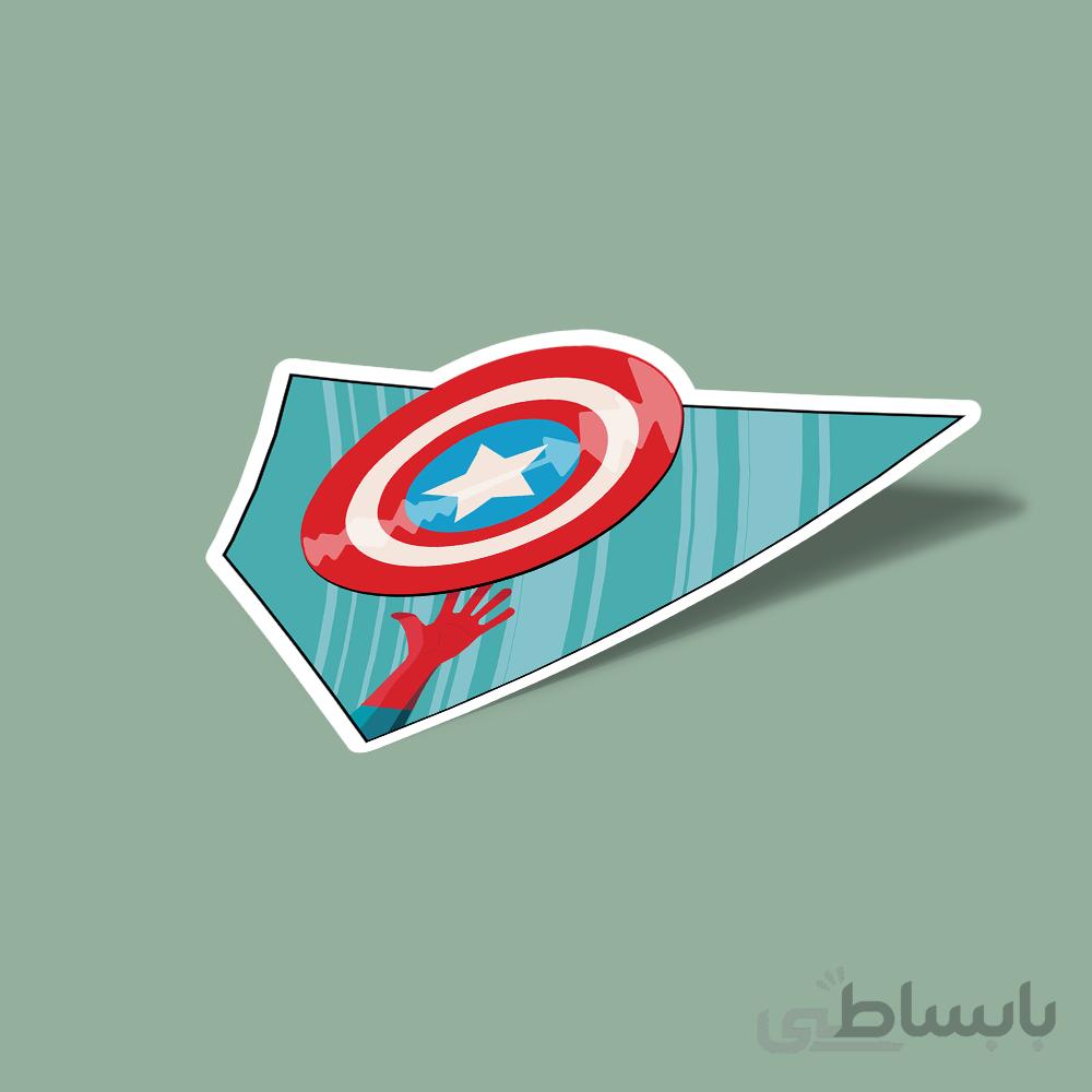 استیکر کاپیتان آمریکا