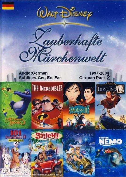 کارتون زبان المانی والت دیزنی Walt Disney German Pack 2