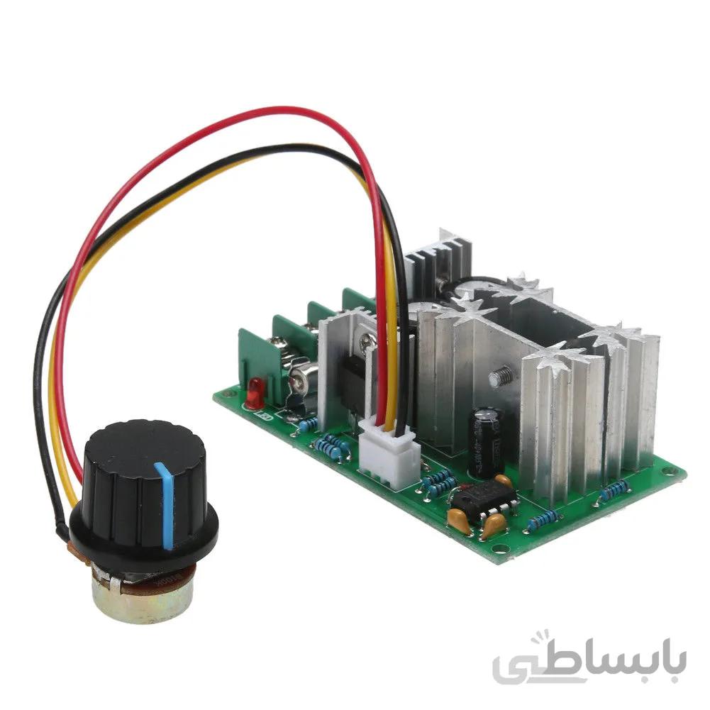 ماژول کنترل دور موتور PWM Motor Control 20A توسط پهنای پالس