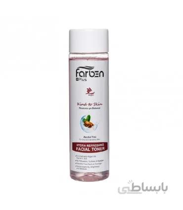 تونر پاک کننده پوست خشک و حساس فاربن حاوی روغن آرگان