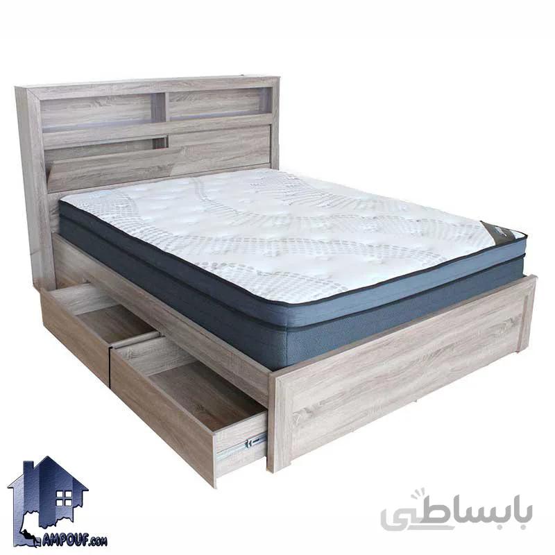 تخت خواب دو نفره DBJ157