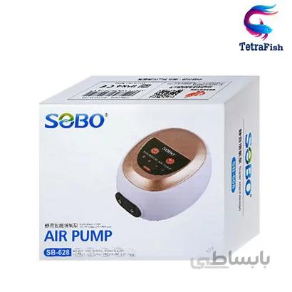 پمپ هوا دو خروجی بی صدا SB-628 سوبو