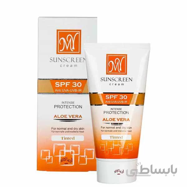 کرم ضد آفتاب رنگی مای حجم 50 میلی لیتر 30 spf ا MY Tinted Sunscreen Cream 50ml