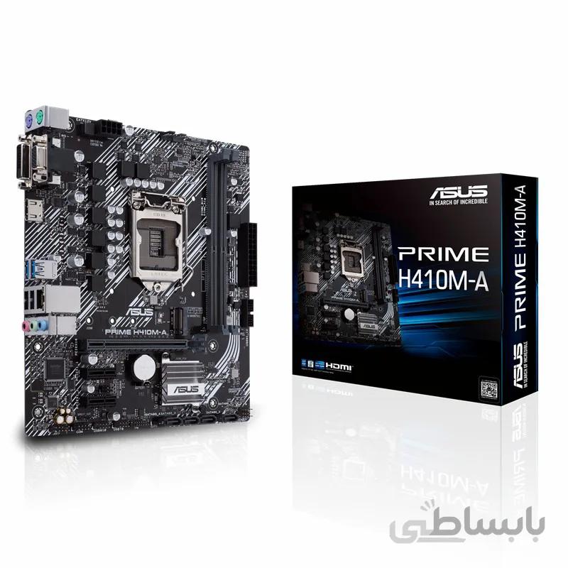 ASUS PRIME H410M-A/CSM LGA 1200 Motherboard ا مادربرد ایسوس مدل PRIME H410M-A/CSM سوکت 1200