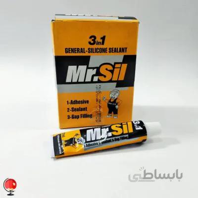 چسب سیلیکون سه کاره مستر سیل Mr.sil