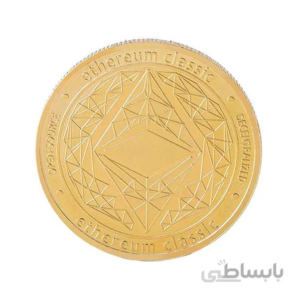 سکه روکش طلایی اتریوم ETH