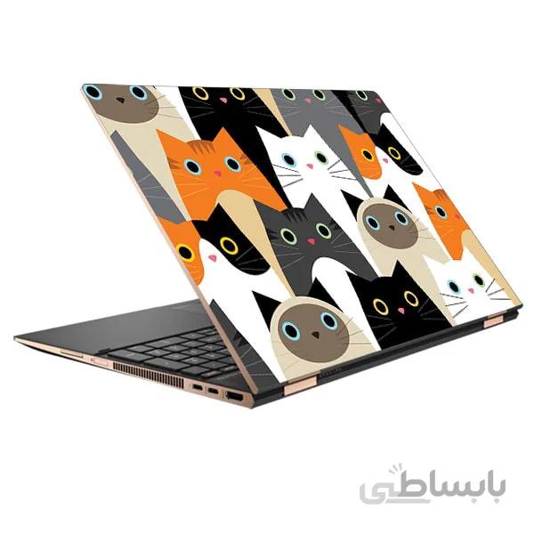 اسکین لپ تاپ طرح Cat کد ۱۲