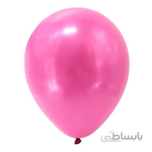 بادکنک لاتکس صورتی پررنگ