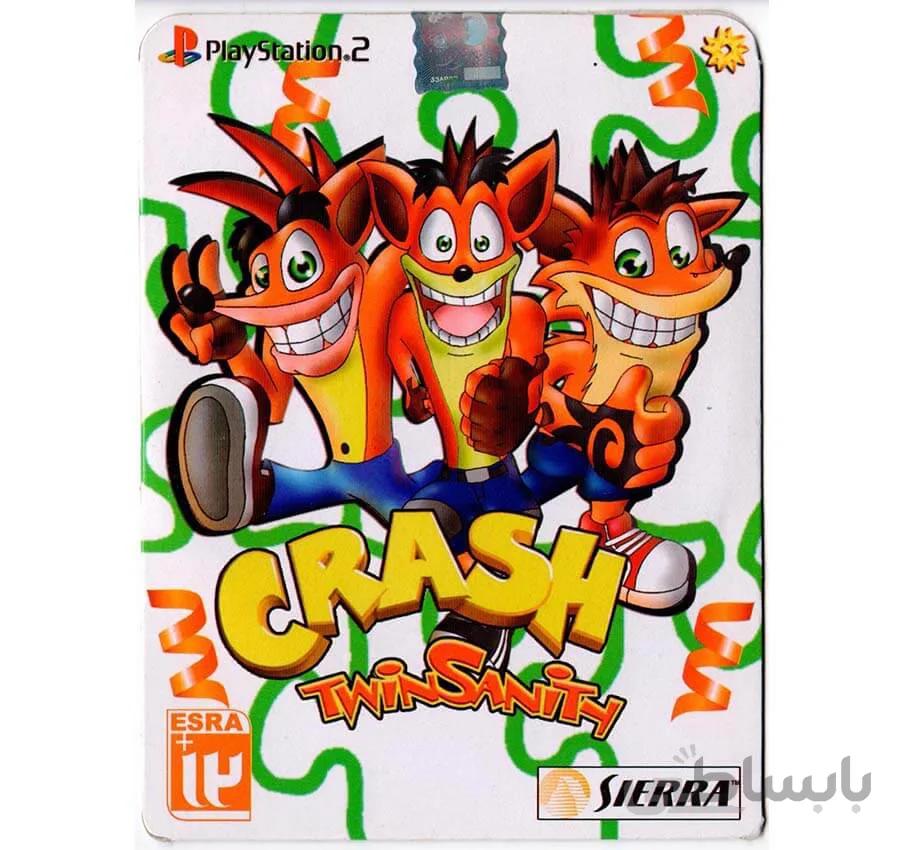 بازی CRASH TWINSANITY PS2 ا بازی کراش پلی استیشن 2