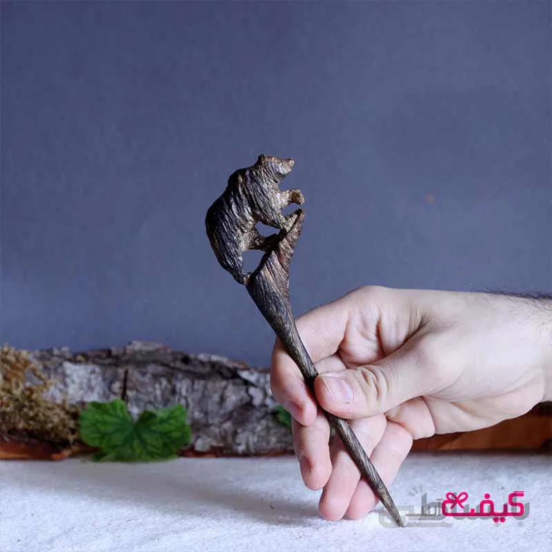 گیره مو خرس سیاه