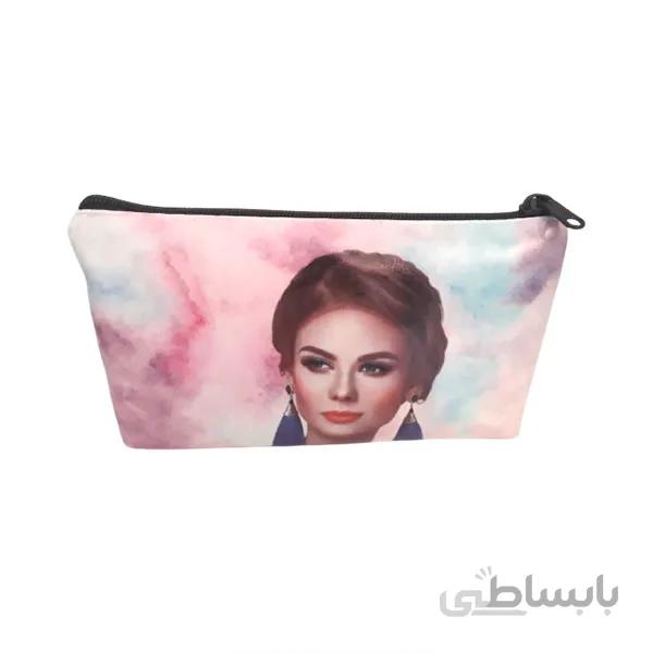 کیف ارایشی عکس دار طرح 3