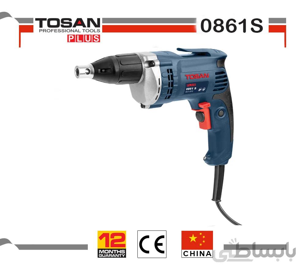 دریل +ToSan پیچ گوشتی برقی مدل 0861SN