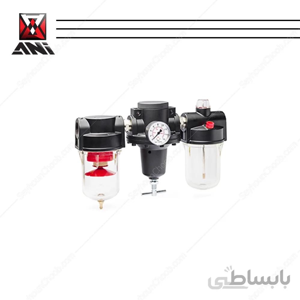 فشارشکن ( واحد مراقبت ) ایتالیایی 3 تکه شیشه ای 1 اینچ برند آنی مدل ANI M3302
