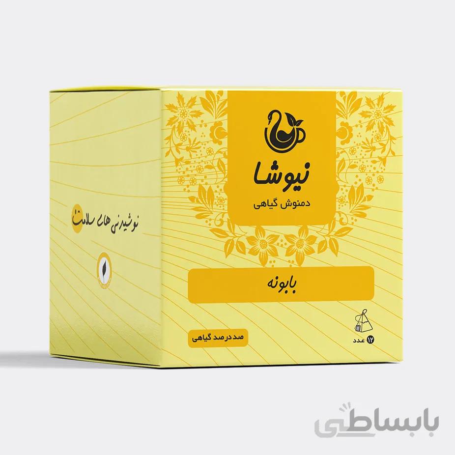 دمنوش خالص بابونه نیوشا (۱۲ عددی)