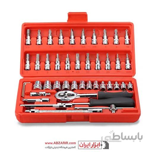جعبه بکس ۴۶ پارچه درایو ۱/۴ ساتاگود مدل G-10028