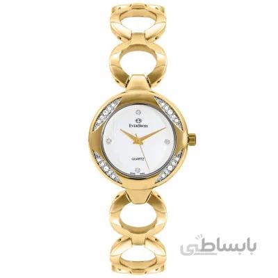 ساعت مچی زنانه اصل | برند Everswiss | مدل EV-2798-LGW