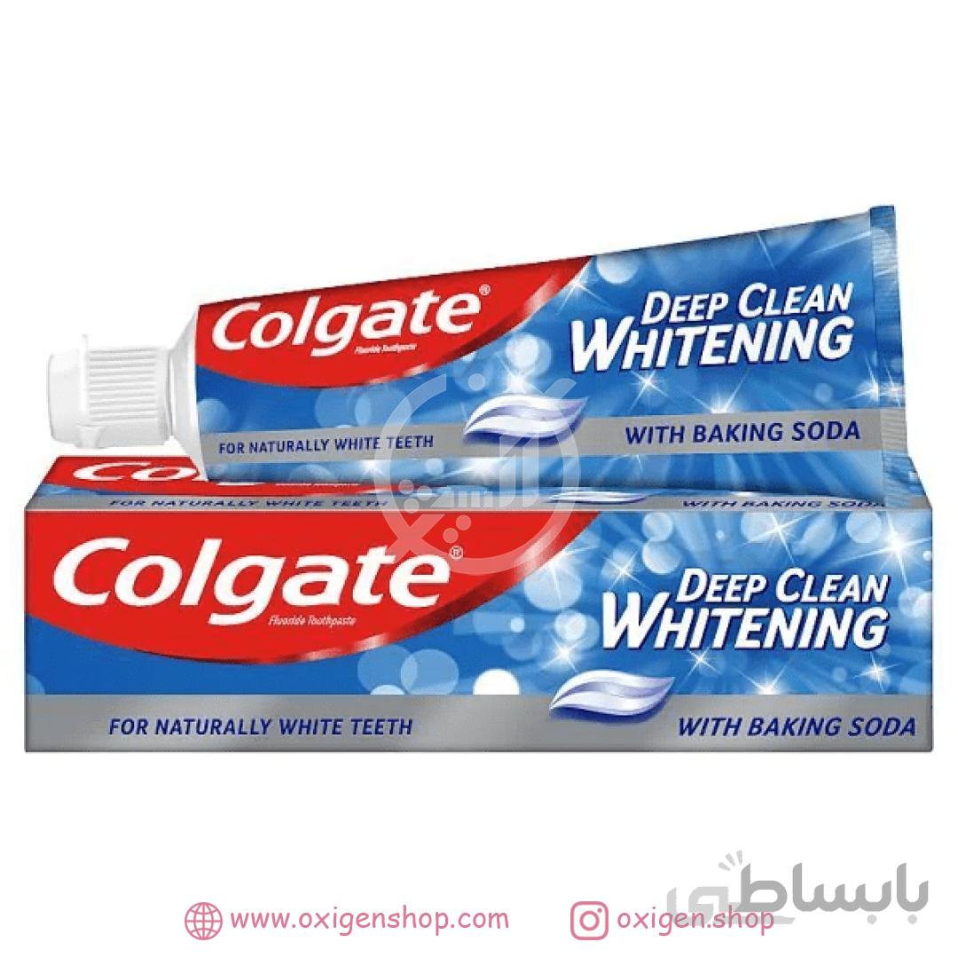 خمیر دندان کلگیت مدل Deep Clean Whitening ا Colgate Deep Clean With Baking Soda Toothpaste