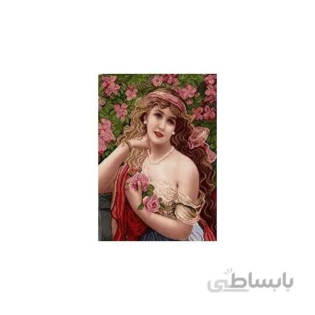 نخ و نقشه آموزشی تابلو فرش کد 38