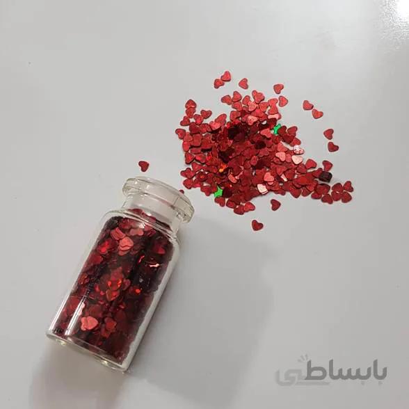 اکلیل طرح قلب قرمز