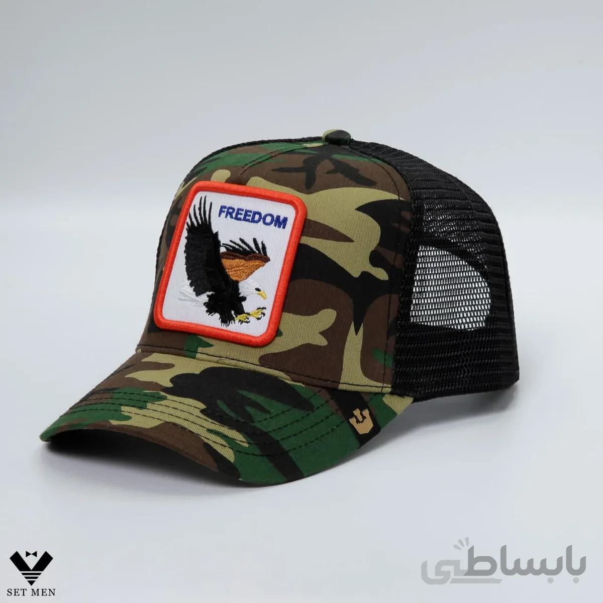 کلاه گورین نقاب دار طرح عقابcap132