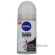رول ضد تعريق زنانه مام نيوآ Nivea مدل Black & White آلمانی 50 میل