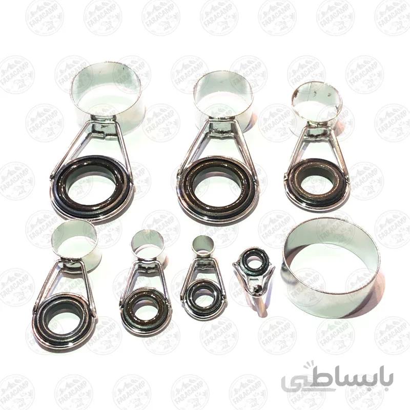 ست حلقه چوب ماهیگیری بسته 8 عددی