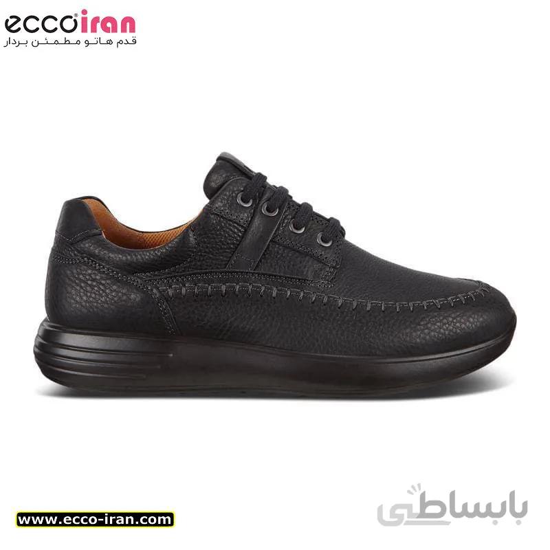 کفش مردانه اکو اصل مدل ECCO SOFT 7 RUNNER M BLACK