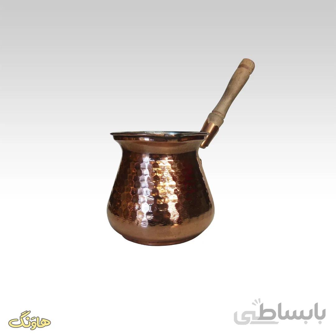 قهوه جوش دسته چوبی J017