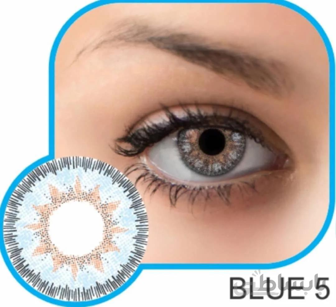 لنز رنگی گلامور سری ابی blue 05