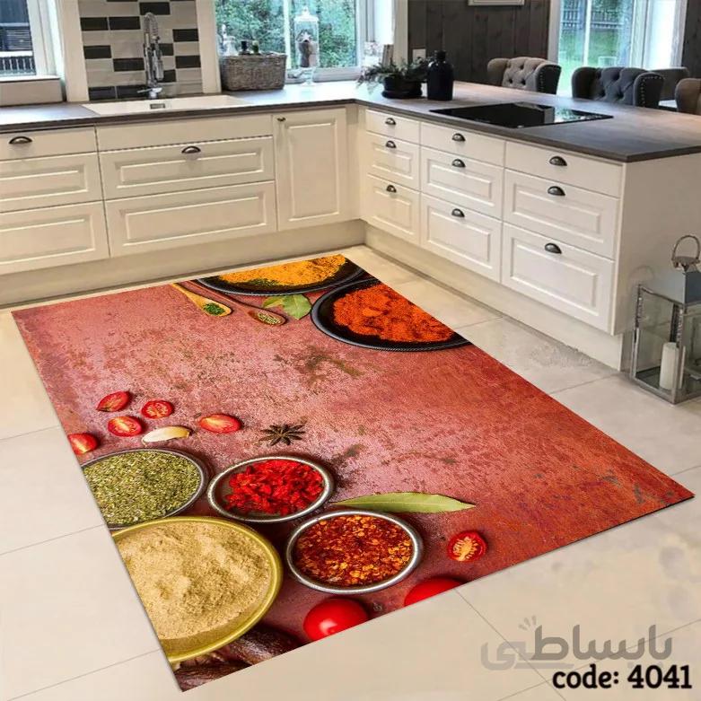 فرشینه اشپزخانه طرح قاشق ادویه 10-4041