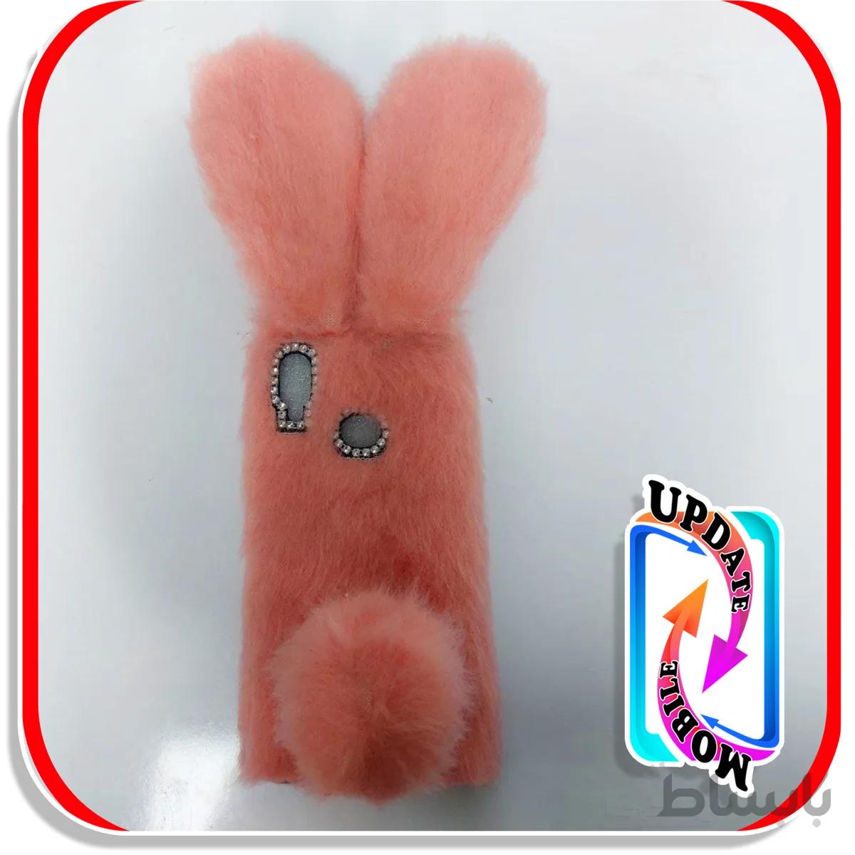 قاب خزدار خرگوشی مناسب برای گوشی هواوی y6s قرمز