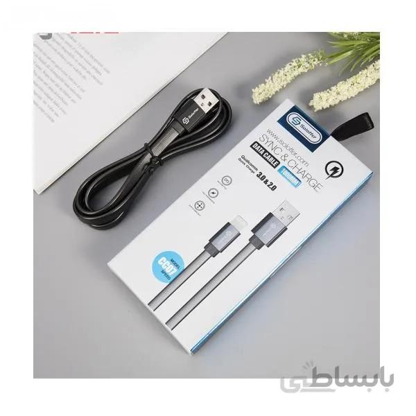 کابل تبدیل USB به لایتنینگ سولوفر