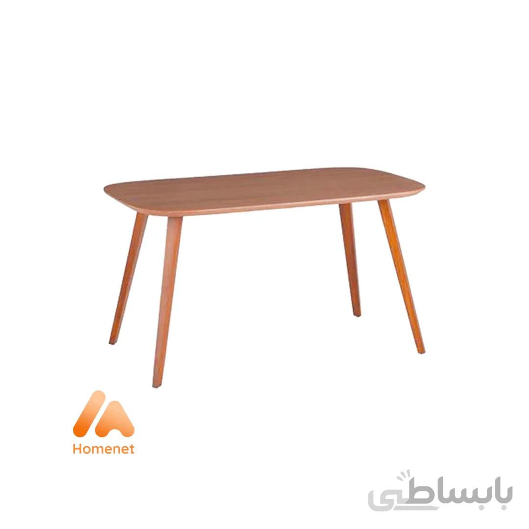میز مستطیل ۱۴۰×۸۰چوبی ساین برند نظری