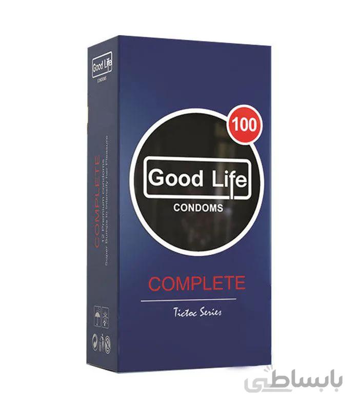 کاندوم گودلایف مدل کامل Good Life Complete بسته 12 تایی