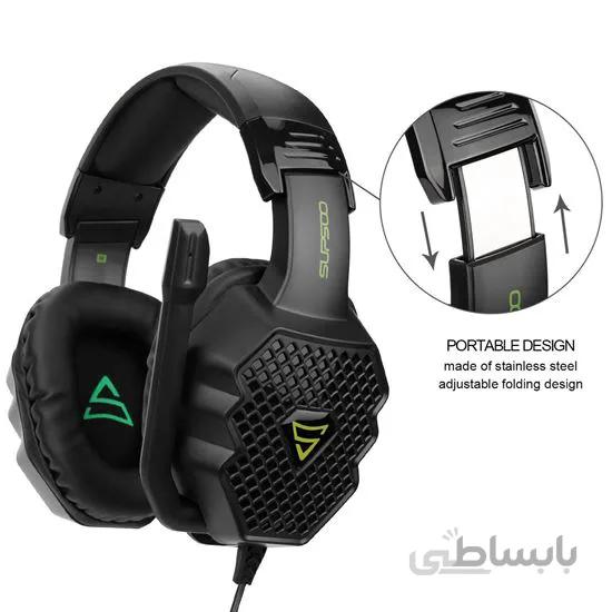 هدست گیم پلی استیشن Sades Supsoo G811