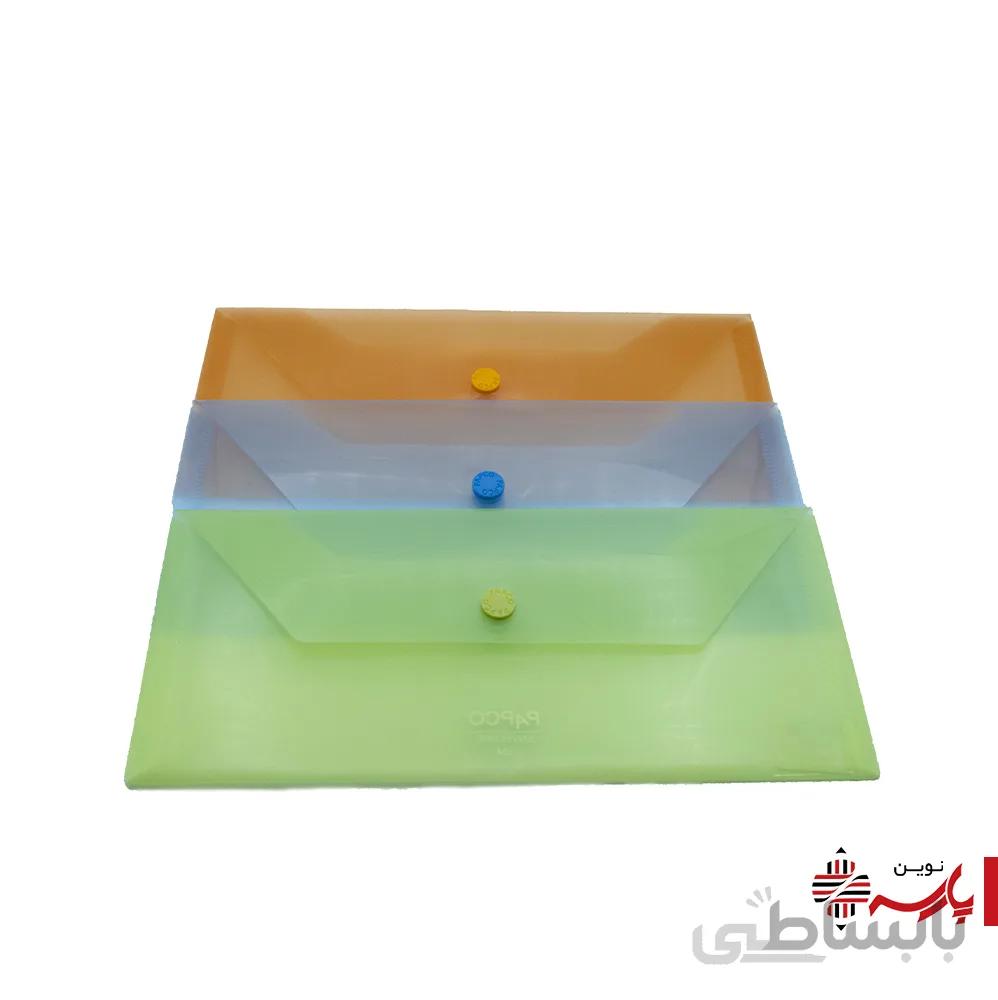 پوشه دکمه دار ملخی 104 پاپکو