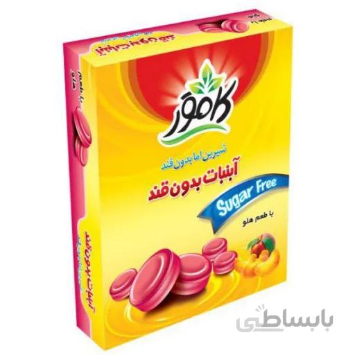 آبنبات بدون قند با طعم هلو کامور