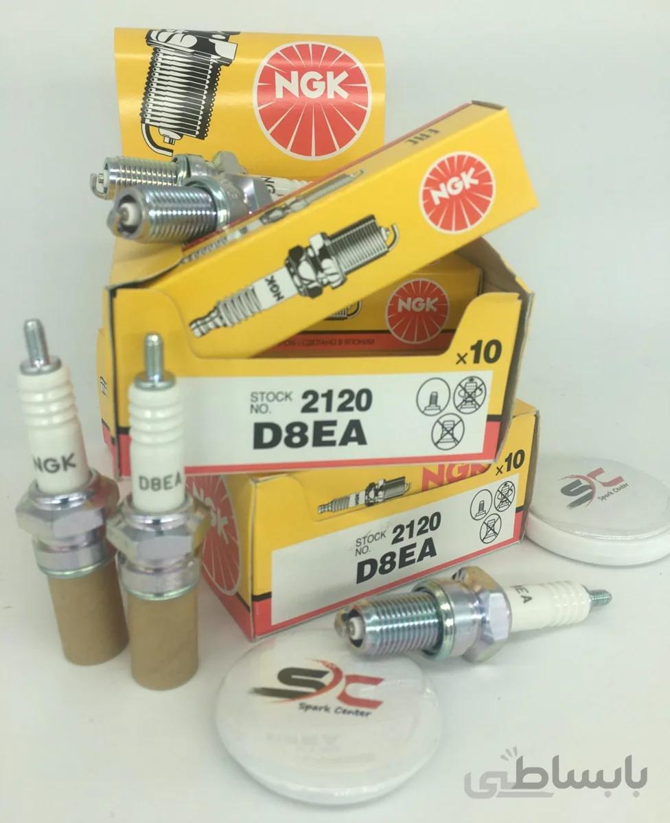 شمع موتور سیکلت هوندا 125 NGK ژاپن 2120 D8EA ا D8EA