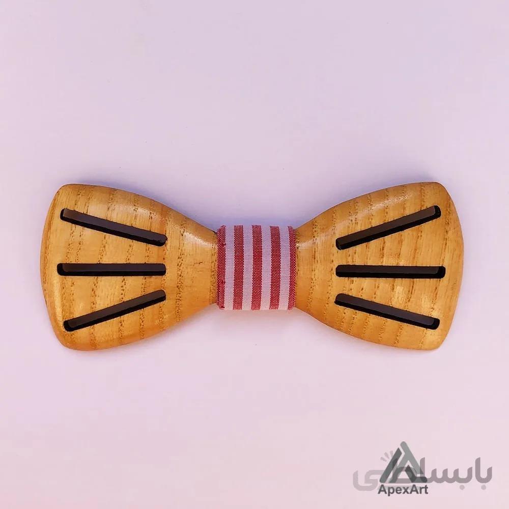 پاپیون چوبی طرح پیوند