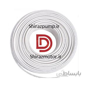 کابل فویل دار هوایی 06 مس 2*2*0.6 دو در دو در شش دهم ccam