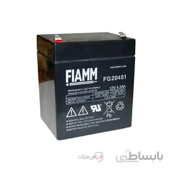 باتری 12 ولت 4.5 آمپر فیام