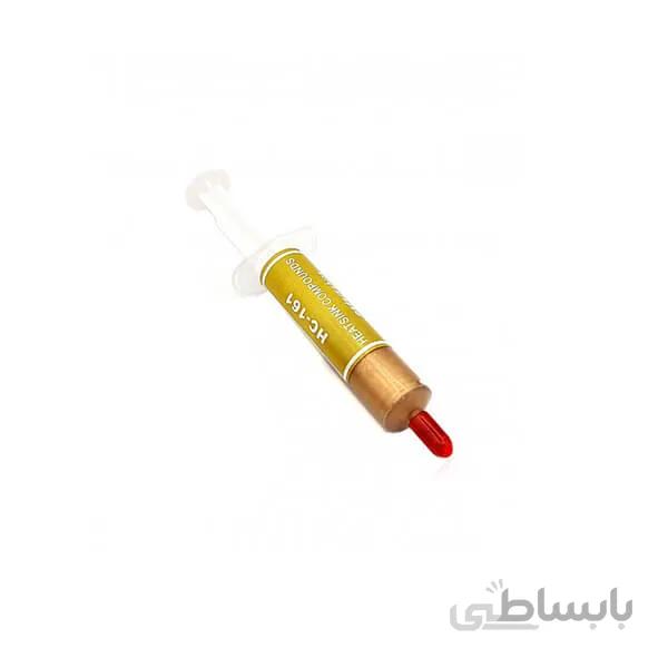 خمیر سیلیکون سرنگی 5 گرمی طلایی مدل HC-161
