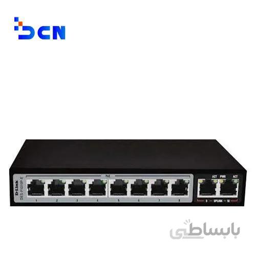 سوئیچ 10 پورت گیگابیت POE دی لینک D-LINK DGS-F1010P-E