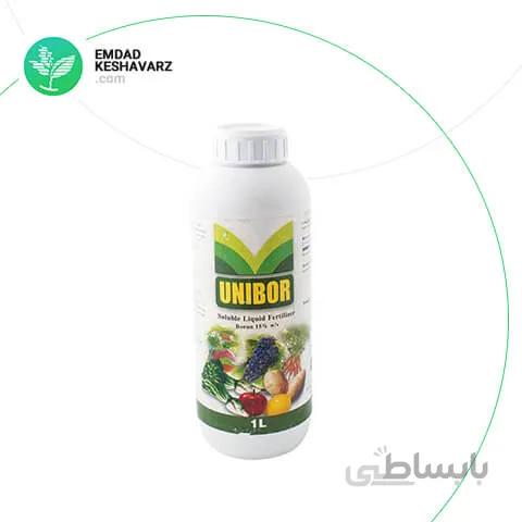 کود ریز مغذی یونی بور 15% یک لیتری