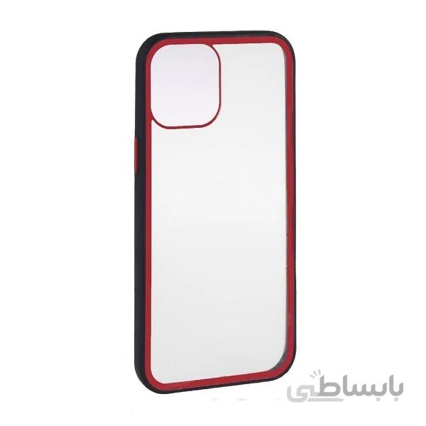 قاب دور سیلکون پشت شفاف مناسب برای گوشی آیفون 12Pro Max