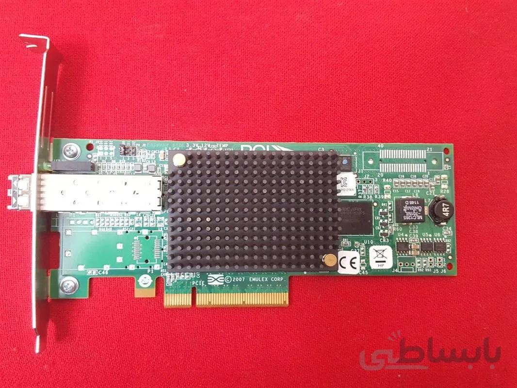 کارت شبکه فیبر نوری سرور اچ پی (HP 81E 8Gb 1-port PCIe) تک پورت