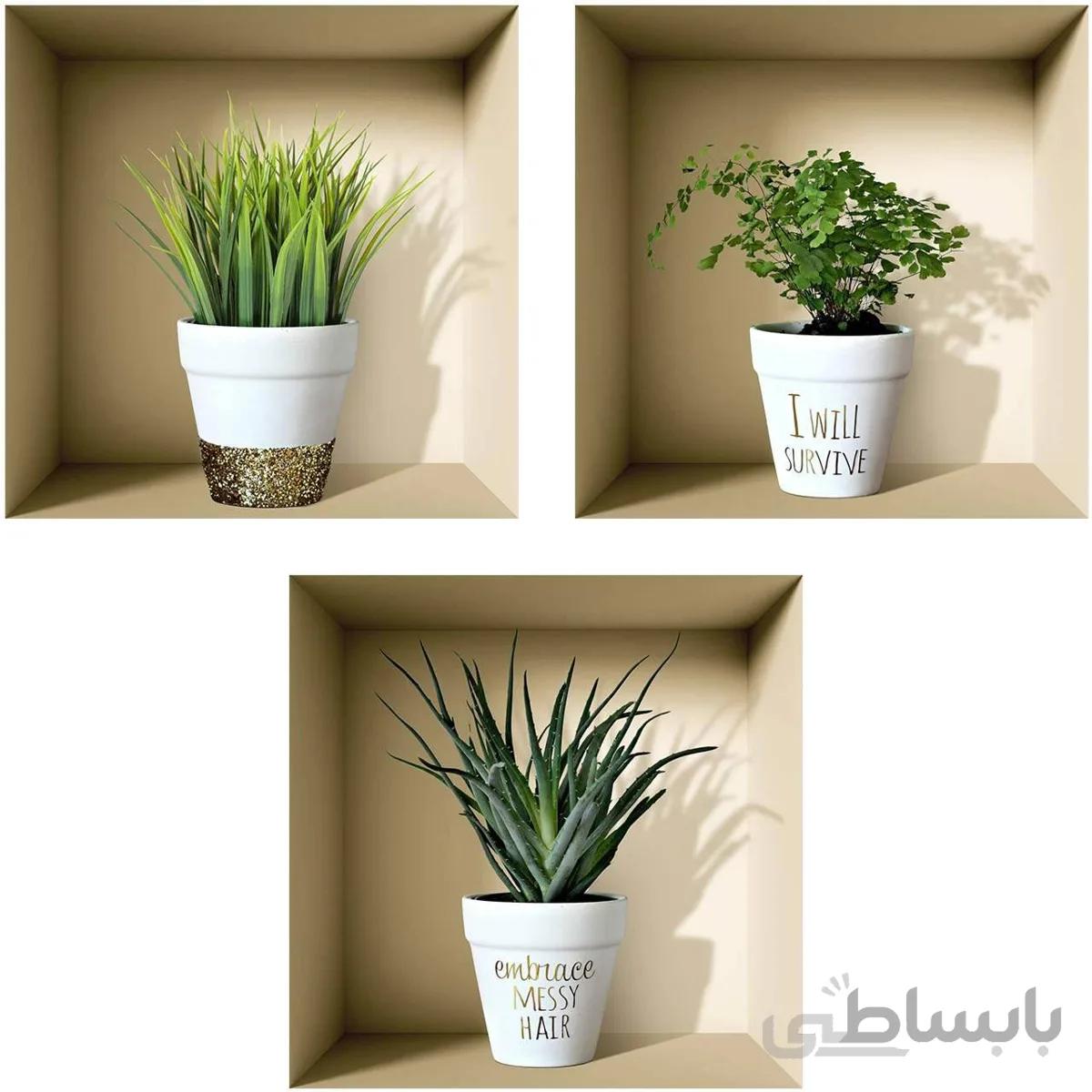 پوستر 31cm طاقچه مجازی مدل VS05 – پک ۳ عددی – چسب موضعی