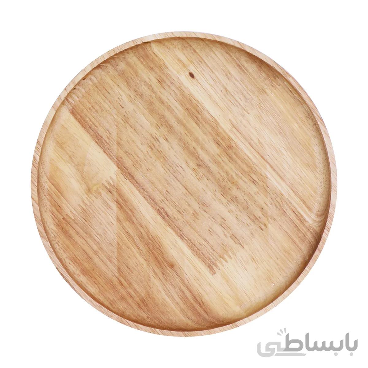 ظرف سرو چوبی گرد کد 102013