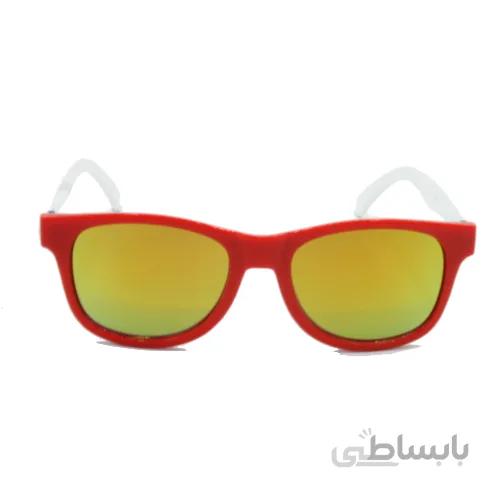 عینک آفتابی بچه گانه 2 رنگ قرمز سفید