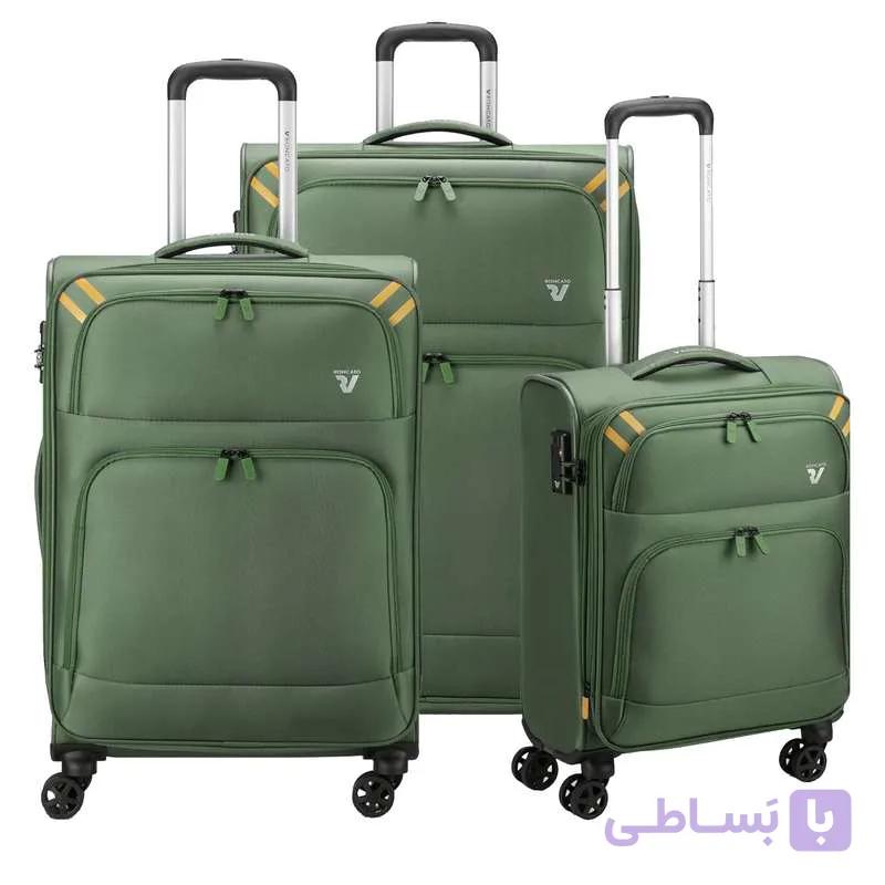 مجموعه سه عددی چمدان رونکاتو مدل TWIN کد 413060 — تصویر 1